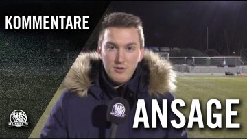 Ansage von Tim Teske (Viktoria Kelsterbach) | MAINKICK.TV