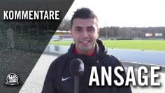 Ansage von Zubayr Amiri (SC Hessen Dreieich) | MAINKICK.TV