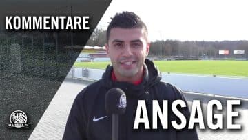 Ansage von Zubayr Amiri (SC Hessen Dreieich) | MAINKICK.TV