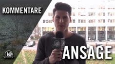 Ansage voon Benedikt Seeger (SC Brühl) | RHEINKICK.TV