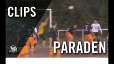 Auf der Linie pariert | Parade von L. Hamburger (Eintracht Oberrodenbach)