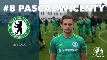 Aufstieg, Abstiegskampf, Corona: Fortuna Biesdorfs Pascal Wicenty im Live-Talk