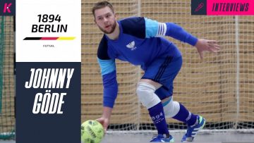 Aus Berlin für Deutschland: Jean-Michel Göde hütet für den DFB den Futsal-Kasten!