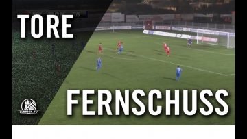 Aus der Drehung! Tor von Haluk Arslan (TuS Erndtebrück)