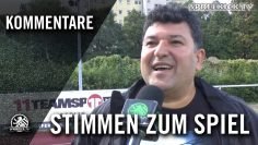 Ayhan Bilek (1.FC Schöneberg) – Stimme zum Spiel (1.FC Schöneberg – SV Adler Berlin) | SPREEKICK.TV