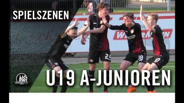 Bayer 04 Leverkusen U19 – 1. FC Köln U19 (Viertelfinale, FVM-Pokal 2018)