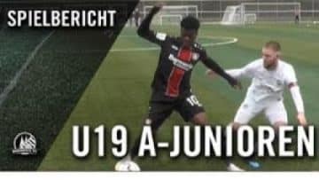 Bayer 04 Leverkusen U19 – Eintracht Frankfurt U19  (A-Junioren Testspiel)