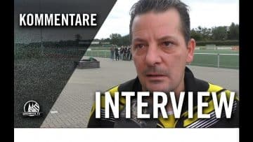 BCV-Trainer Richard Falkenberg: Überzeugt vom Erreichen der Ziele