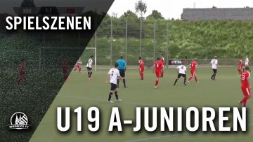 Bedburger BV – FC Hürth (U19 A-Junioren, Finale, Kreispokal der A-Junioren 2016/2017) – Spielszenen