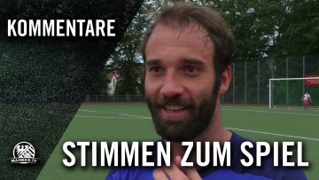Benjamin Sachs (Trainer SV Zeilsheim) und Thorsten Barg (Trainer TSG Wörsdorf) – Die Stimmen