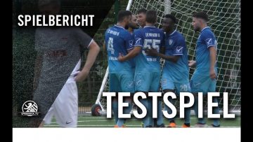 Berlin Türkspor – 1. FC Novi Pazar (Testspiel)