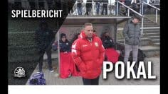 Berlin United  – VSG Altglienicke (3. Runde, Pokal) | SPREEKICK.TV