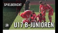 Berliner SC U17 – FC Hertha 03 Zehlendorf U16 (2. Spieltag, B-Junioren Verbandsliga)