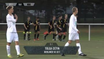 BFC Dynamo – Berliner SC (U17, 1. Runde, Berliner Pokal der B-Junioren) – Spielszenen | SPREEKICK.TV