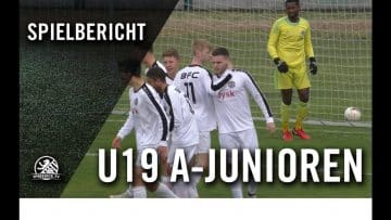 BFC Dynamo – Tennis Borussia Berlin (22. Spieltag, A-Junioren-Regionalliga Nordost)