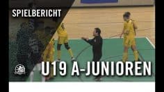 BFC Dynamo U19 – Berliner SC U19 (BFV-Hallenmeisterschaft der A-Junioren, Finale)
