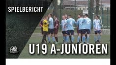 BFC Dynamo U19 – Chemnitzer FC U19 (18. Spieltag, A-Junioren-Regionalliga Nordost)