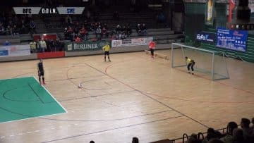 BFC Preussen – SV Empor Berlin (Halbfinale, Berlin-Liga-Hallenturnier 2016) – Neunmeterschießen