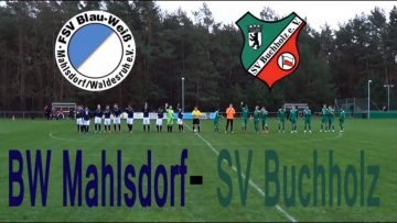 Blau-Weiß Mahlsdorf-Waldesruh – SV Buchholz (Bezirksliga, Staffel 2) – Spielszenen | SPREEKICK.TV