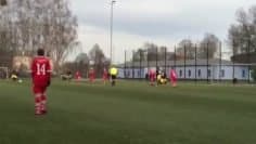 Bombentreffer von Nicolas Tomerius (Berliner SC II, U14 C-Junioren) | SPREEKICK.TV