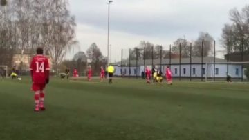 Bombentreffer von Nicolas Tomerius (Berliner SC II, U14 C-Junioren) | SPREEKICK.TV