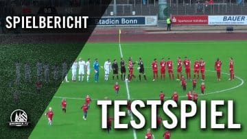Bonner SC – 1. FC Köln (Testspiel) – Spielbericht | RHEINKICK.TV