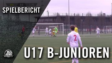 Borussia Dortmund – 1. FC Köln (U17 B-Junioren, Bundesliga West) – Spielbericht | RUHRKICK.TV