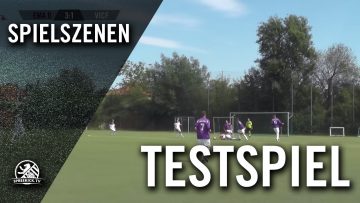 BSV Eintracht Mahlsdorf II – BSV Victoria Friedrichshain (Testspiel) – Spielszenen | SPREEKICK.TV