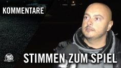 Caga Gök (Co-Trainer TSG Niederrad 1898) und Jürgen Hirschläger (Trainer FC Gudesding Frankfurt)