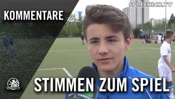 Can Korkut (FC Internationale) – Stimme zum Spiel (15. Euro-Cup, Spiel um Platz 3) | SPREEKICK.TV