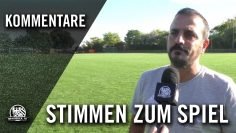 Cemal Sürmeli (Trainer TSG 1846 Mainz-Kastel) und Jose Ferreira (Trainer FVGG. Kastel 06) – Stimmen