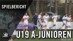 Chancenwucher im Topspiel | SV Aubing U19 – FC Ludwigsvorstadt München U19 (U19 Kreisliga)