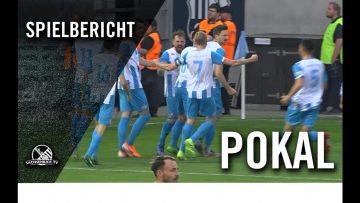 Chemnitzer FC – 1. FC Lokomotive Leipzig (Halbfinale, Sachsenpokal)