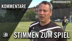 Cheng Tjen (BSC Victoria Friedrichshain) – Stimme zum Spiel  | SPREEKICK.TV