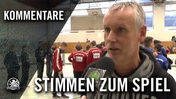 D.Petrowsky (HSV) und T.Reh (H96) – Stimmen zum Spiel (U17 Finale Range-Bau-Cup 2014) | SPREEKICK.TV