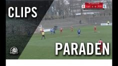 Da kriegt er noch den Arm hoch | Parade von Marvin Jäschke (FC Strausberg)