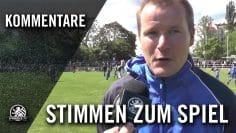 Daniel Volbert (Trainer TeBe) und Andreas Fricke (Trainer Internationale) – Stimmen zum Spiel
