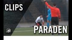 Den lenkt er noch über den Kasten | Parade von Martin Velichkov (FC Pesch)