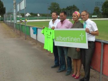 Der FC Elmshorn stellt neuen Hauptsponsor vor | ELBKICK.TV – präsentiert von Albertinen-Krankenhaus