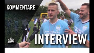 Der goldene Treffer in letzter Sekunde: Kristof Kurczynski über seinen Moment im Pokalfinale