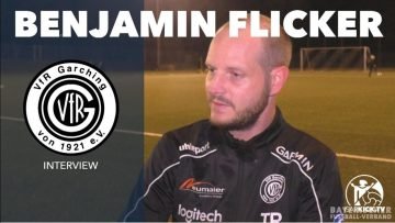 Der neue Mann an der Macht: Benjamin Flicker (VfR Garching) über seinen Wechsel