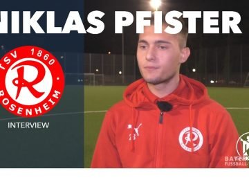 Der YouTuber im Kasten: Niklas Pfister (TSV 1860 Rosenheim) über seine Leidenschaft YouTube