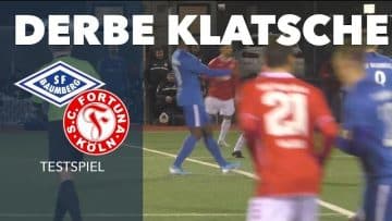 Derbe Klatsche für Regionalligist | Sportfreunde Baumberg – SC Fortuna Köln (Testspiel)