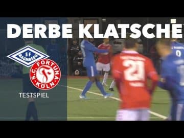 Derbe Klatsche für Regionalligist | Sportfreunde Baumberg – SC Fortuna Köln (Testspiel)