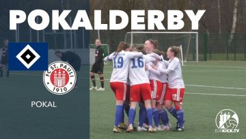Derby-Revanche: HSV-Frauen stehen im Halbfinale | Hamburger SV – FC St. Pauli (Viertelfinale, Pokal)