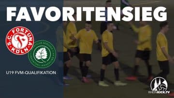 Deutlicher Favoritensieg im Endspiel | SC Fortuna Köln U19 – SC Borussia Lindenthal-Hohenlind U19