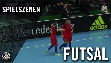 Deutschland – England (Futsal-Länderspiel, Test-Rückspiel) – Spielszenen | RUHRKICK.TV
