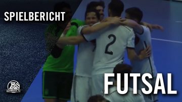 Deutschland – England (Futsal-Länderspiel, Test-Hinspiel) – Spielbericht | RUHRKICK.TV