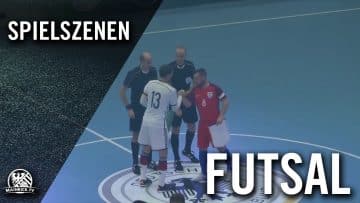 Deutschland – England (Futsal-Länderspiel, Test-Rückspiel) – Spielszenen | MAINKICK.TV