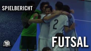 Deutschland – England (Futsal-Länderspiel, Test-Hinspiel) – Spielbericht | MAINKICK.TV